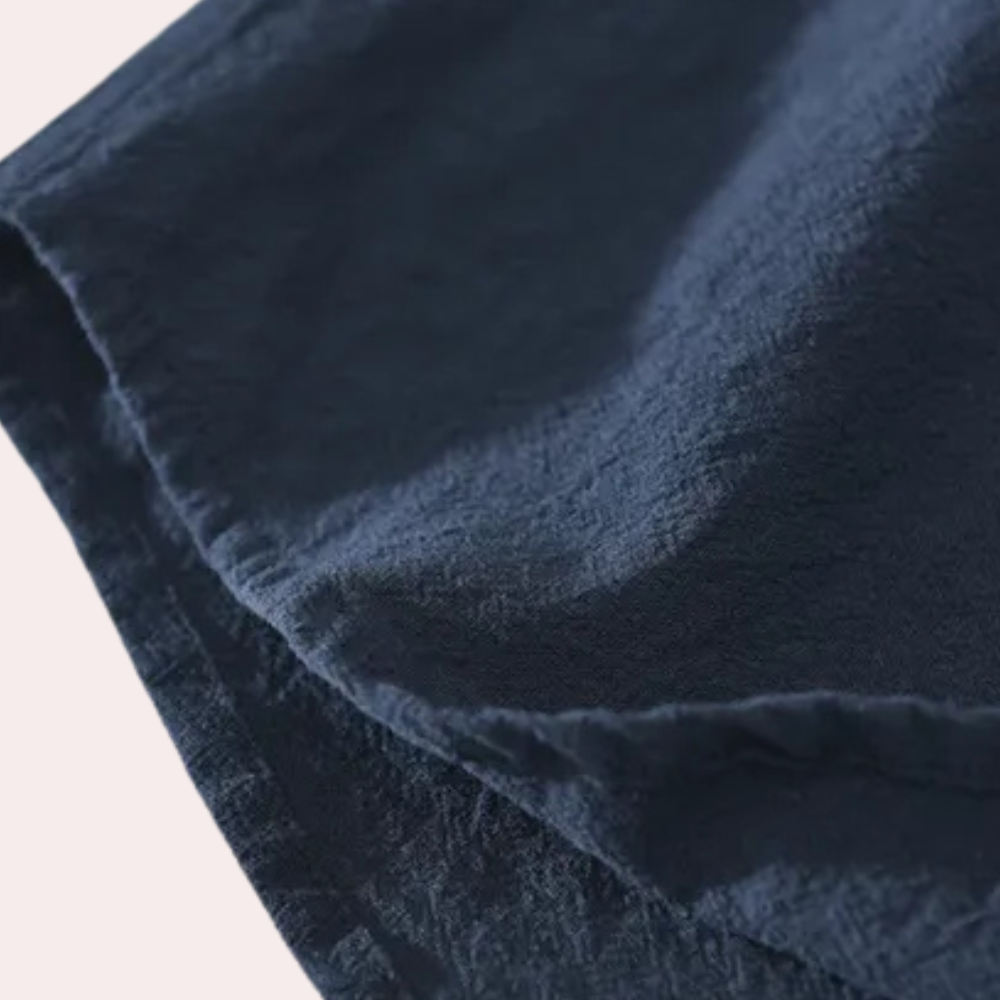 Comfortable Summer Shirt for Men - Milo-Blue-S-State of Style