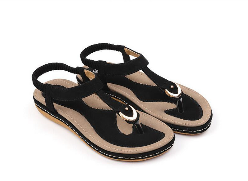 Comfortable summer shoes with a heel for ladies – Marisa (Now 1+1 Free!)-Black-3.5-State of Style
