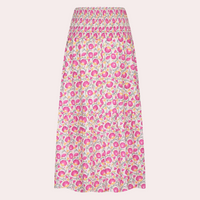 Comfortable Summer Skirt with Loose Fit – Vianne-Pink-XS-State of Style