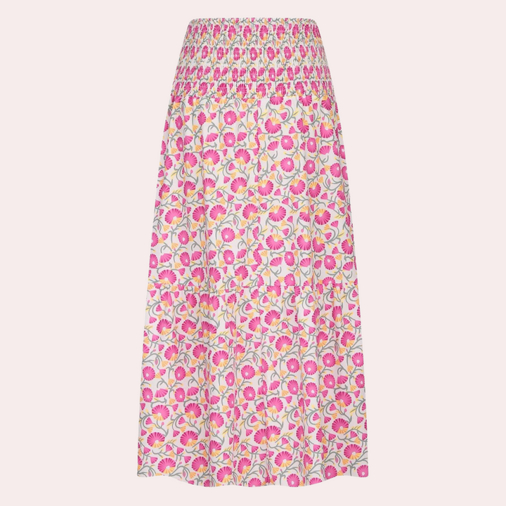 Comfortable Summer Skirt with Loose Fit – Vianne-Pink-XS-State of Style