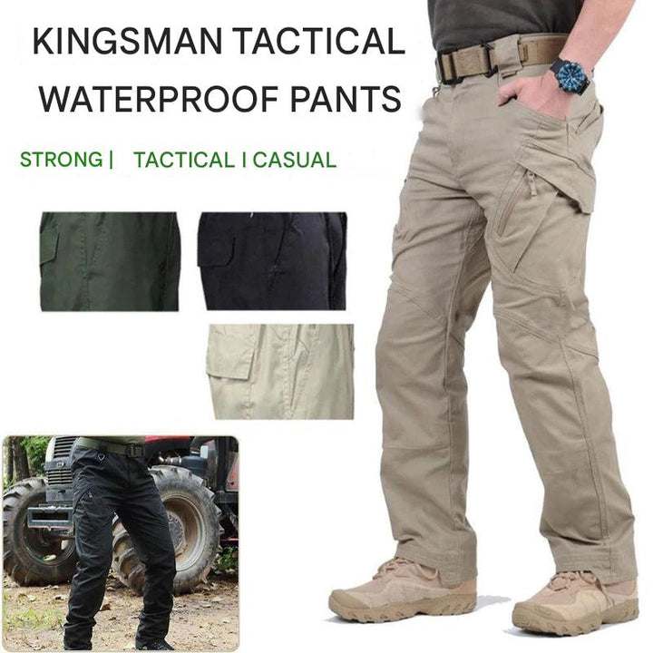 Comfortable Tactical Men's Pants - ReconGear-Black-M-State of Style