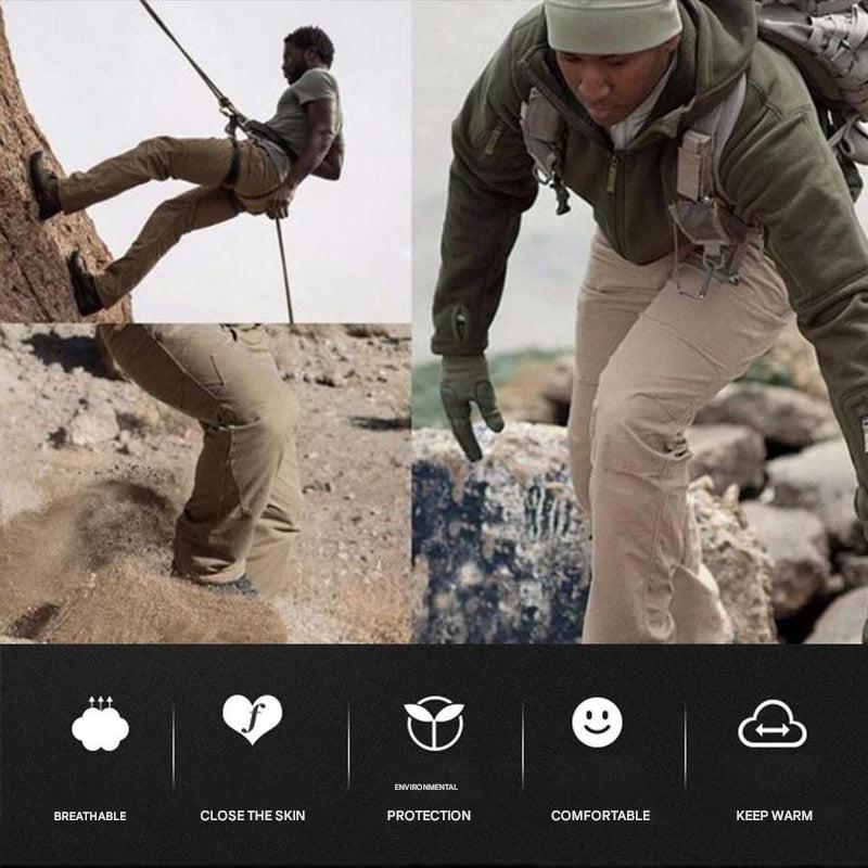 Comfortable Tactical Men's Pants - ReconGear-Black-M-State of Style