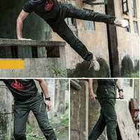 Comfortable Tactical Men's Pants - ReconGear-Black-M-State of Style