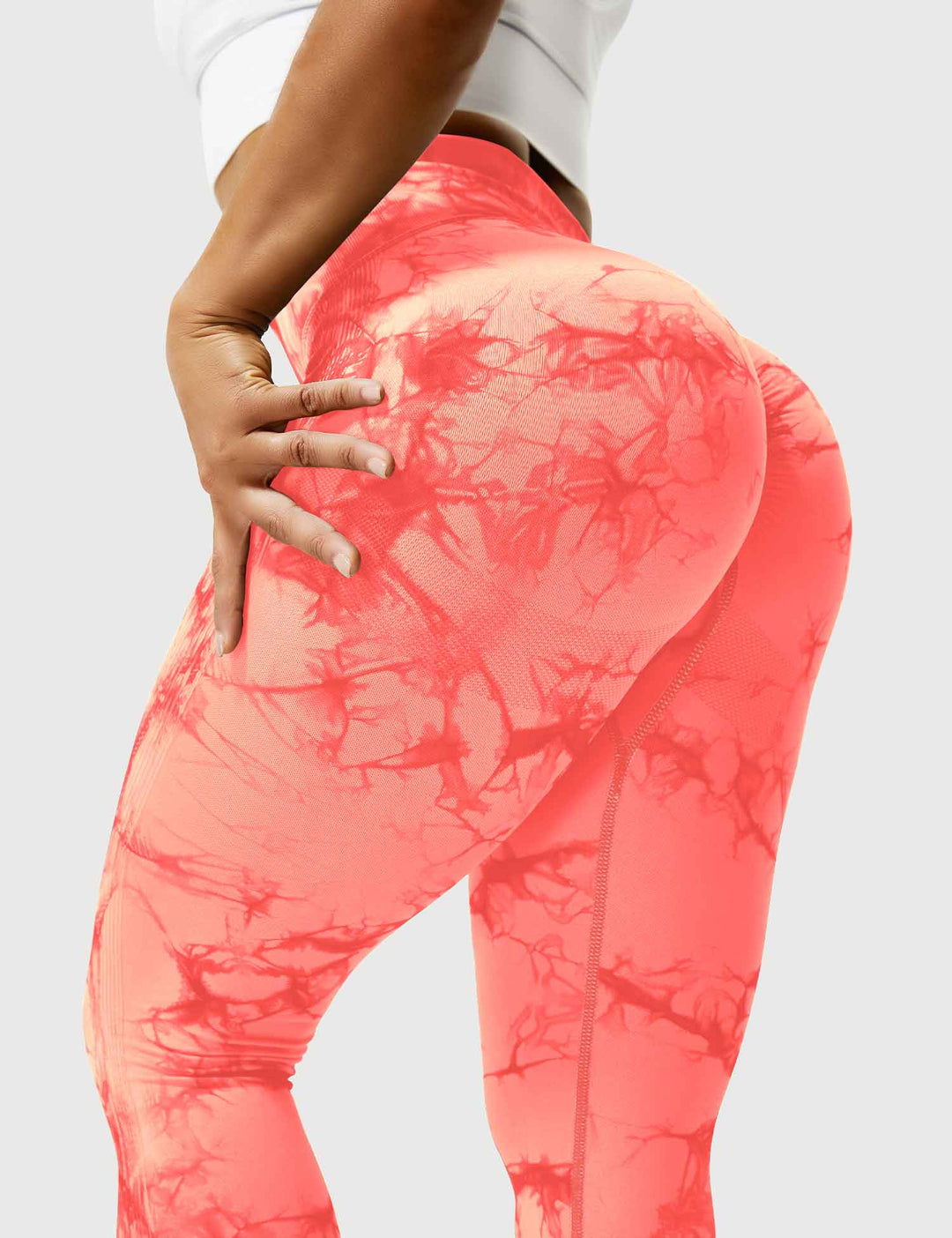 Comfortable Tie Dye Leggings - Ivy-Black Blue-S-State of Style