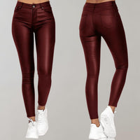 Comfortable Trousers for Women - Sienna-Red-S-State of Style