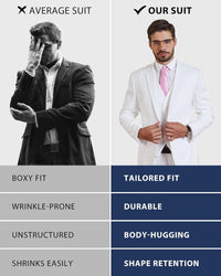 Comfortable Two-Piece Men's Suit - Ralph-Beige-XS-State of Style