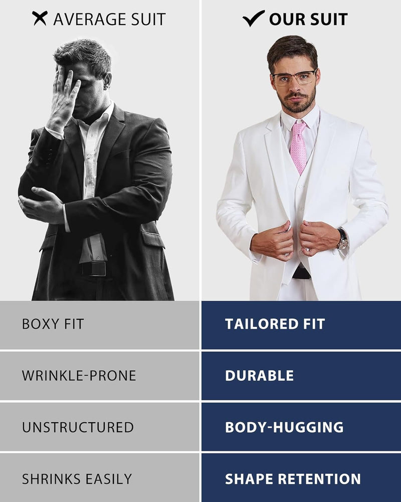 Comfortable Two-Piece Men's Suit - Ralph-Beige-XS-State of Style