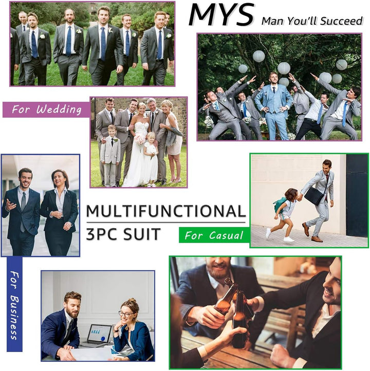 Comfortable Two-Piece Men's Suit - Ralph-Beige-XS-State of Style