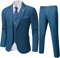 Comfortable Two-Piece Men's Suit - Ralph-Blue-XS-State of Style