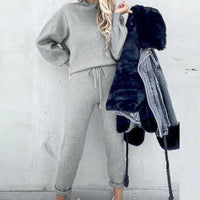 Comfortable Two-Piece Tracksuit - Zoë-Pink-S-State of Style