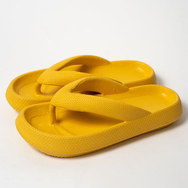 Comfortable Unisex Platform Slippers – Alex-Orange-3.5-State of Style