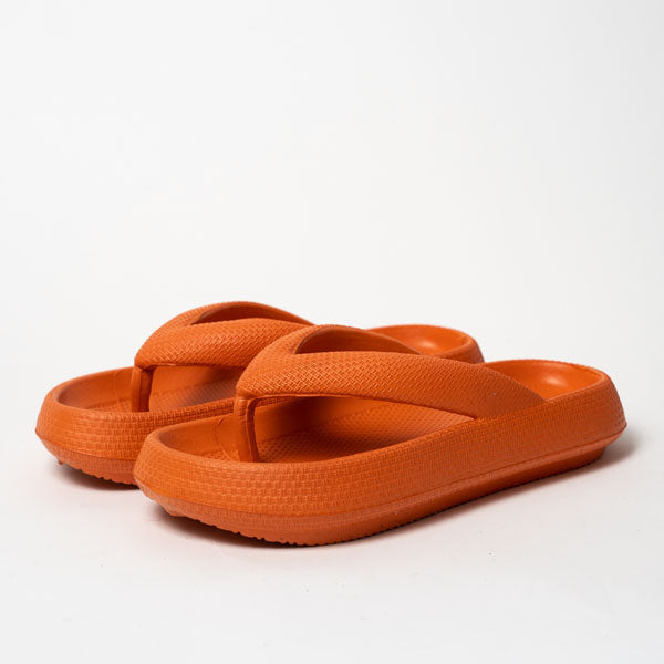 Comfortable Unisex Platform Slippers – Alex-Orange-3.5-State of Style