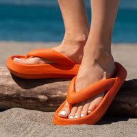 Comfortable Unisex Platform Slippers – Alex-Orange-3.5-State of Style