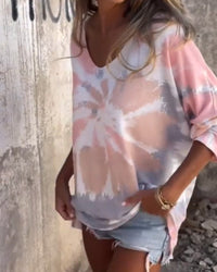 Comfortable & Versatile Women's Shirt with Round Neck – Maila-Orange-S-State of Style