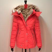 Comfortable Warm Women's Winter Coat - Elodie-Red-S-State of Style
