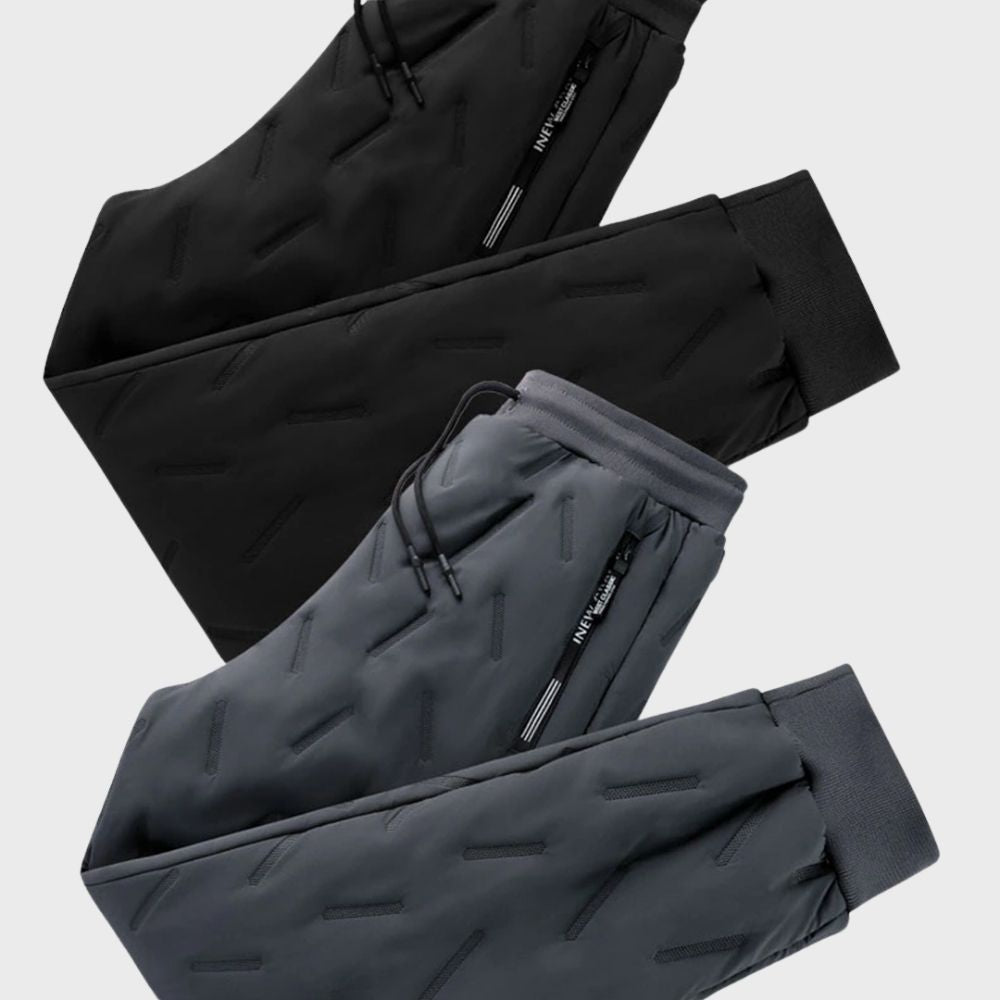 Comfortable Winter Trousers for Men - Logan-Black-M-State of Style