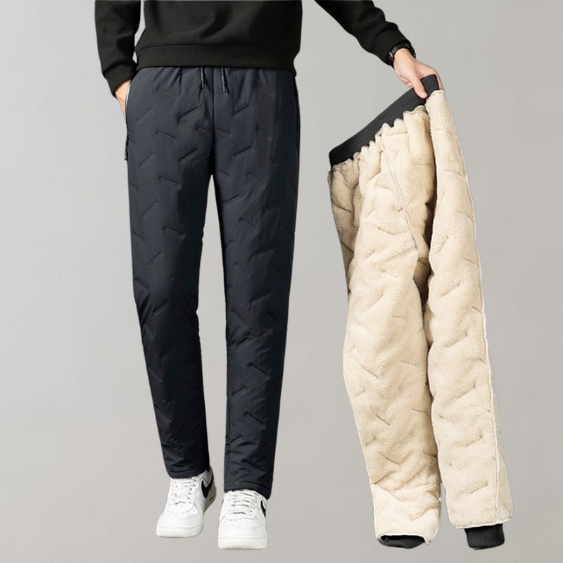 Comfortable Winter Trousers for Men - Logan-Grey-M-State of Style