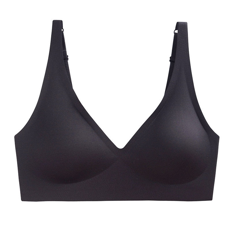 Comfortable Wireless Bra-Black-One Size-S (8AB 10A)-State of Style
