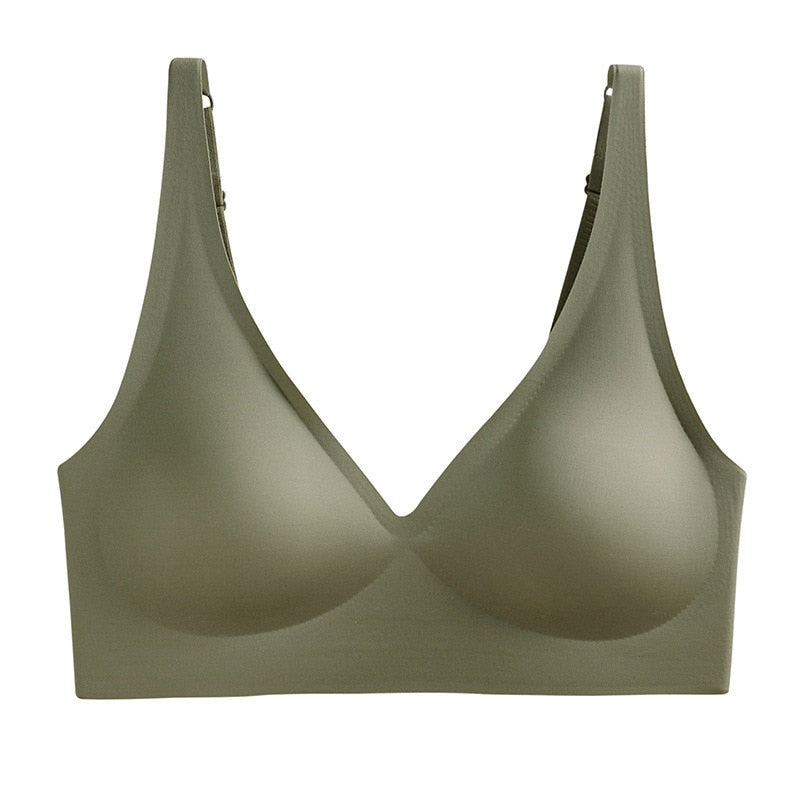 Comfortable Wireless Bra-Green-One Size-S (8AB 10A)-State of Style