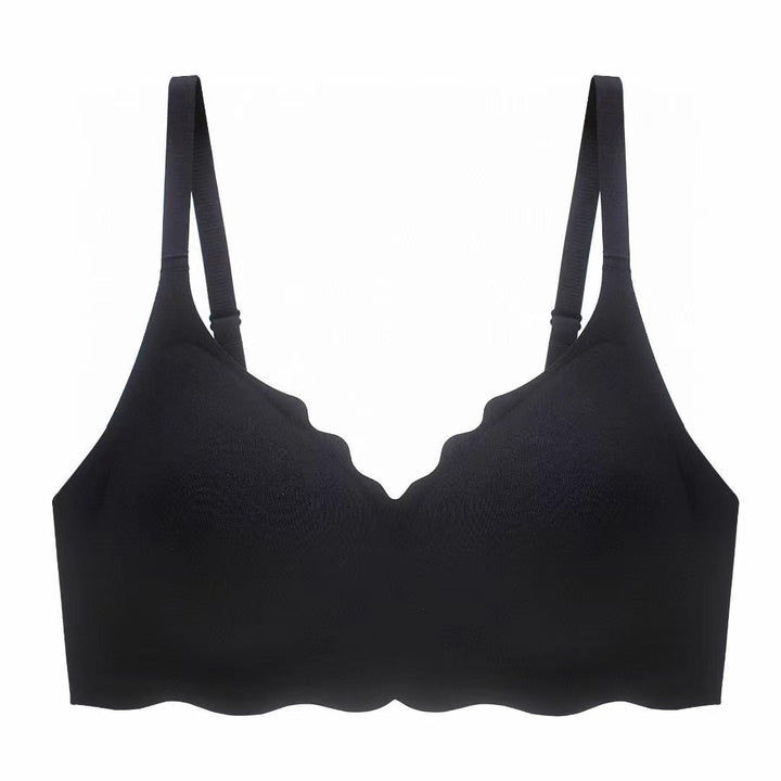 Comfortable Wireless Bra-Style 2 Black-One Size-S (8AB 10A)-State of Style