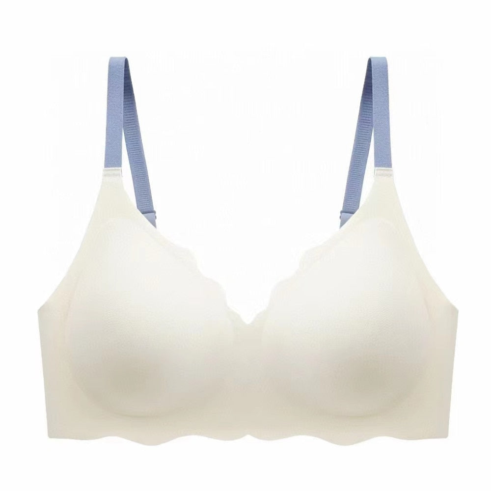 Comfortable Wireless Bra-Style 2 White-One Size-S (8AB 10A)-State of Style