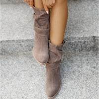 Comfortable Women's Ankle Boots - BellaStep-Beige-4.5-State of Style