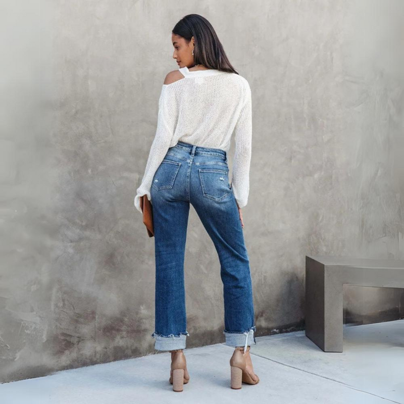 Comfortable Women's Jeans - Elise-S-State of Style