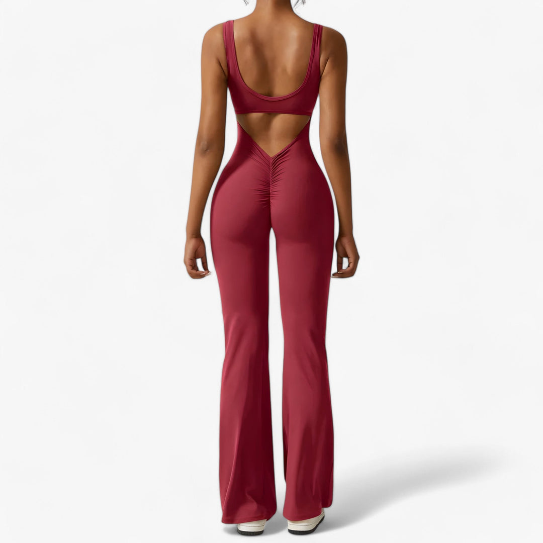 Comfortable Women's Jumpsuit – Amélie-Red-XS-State of Style