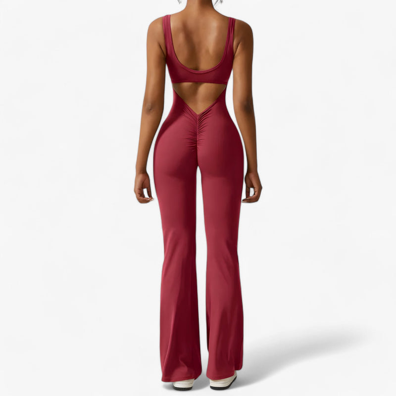 Comfortable Women's Jumpsuit – Amélie-Red-XS-State of Style