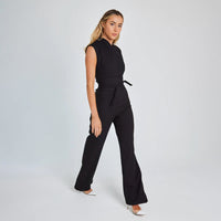 Comfortable Women's Jumpsuit - Lucia-White-S-State of Style