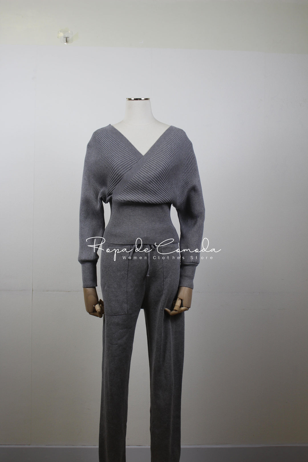 Comfortable Women's Lounge Suit | Perfect Home Wear Set-Grey-One Size Fits All-State of Style