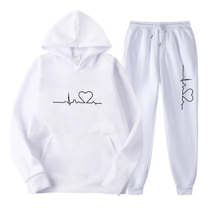 Comfortable Women’s Tracksuit - Lyra-White-S-State of Style