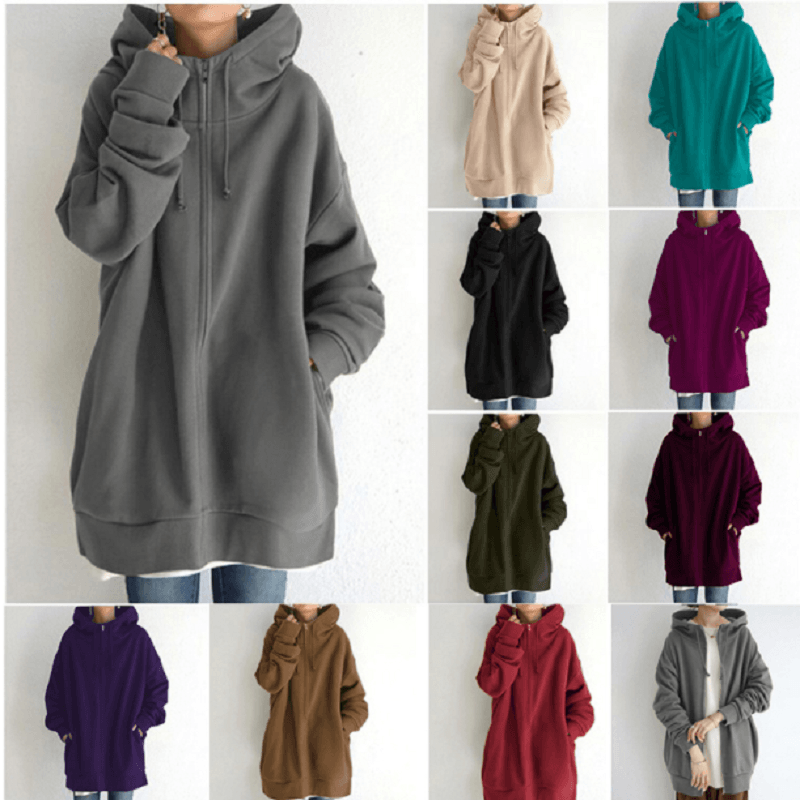 Comfortable Women's Vest with Hood - ComfyHood-Khaki-S-State of Style