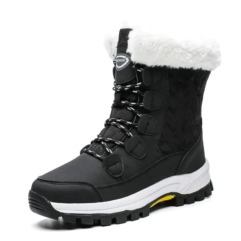 Comfortable Women's Winter Boots - Aurora-Black-3.5-State of Style