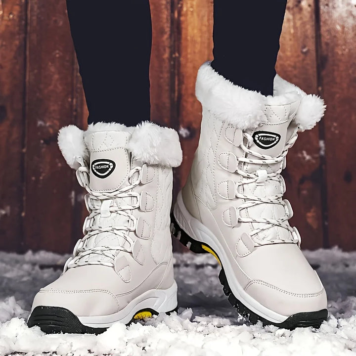 Comfortable Women's Winter Boots - Aurora-White-3.5-State of Style