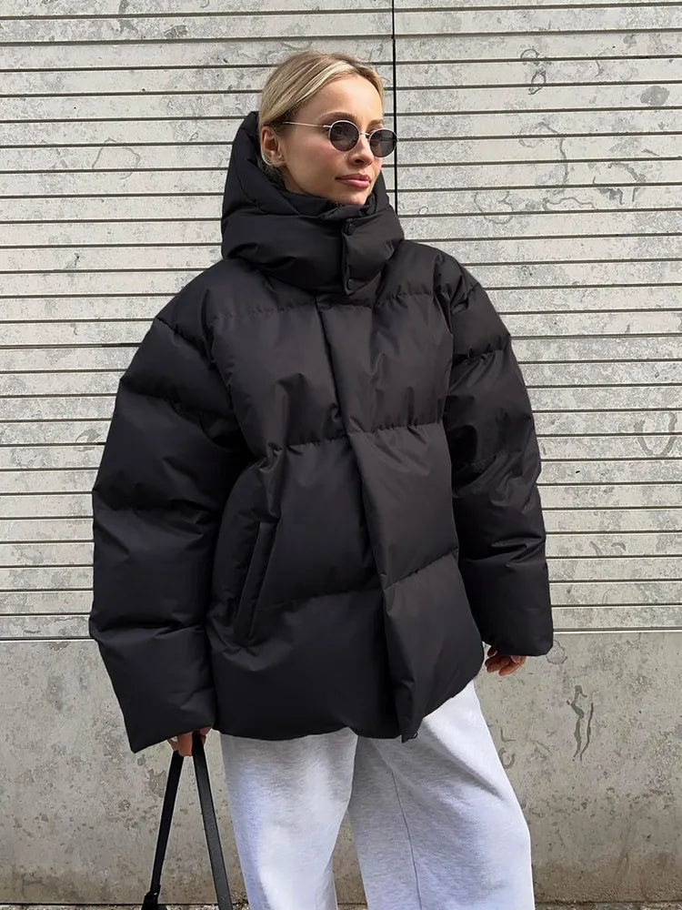 Comfortable Women’s Winter Coat - Aurora Luxe-Grey-S-State of Style