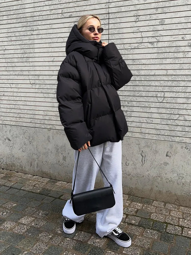 Comfortable Women’s Winter Coat - Aurora Luxe-Grey-S-State of Style