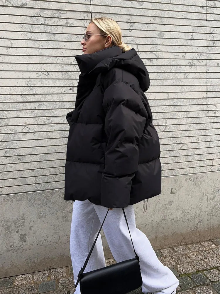 Comfortable Women’s Winter Coat - Aurora Luxe-Grey-S-State of Style