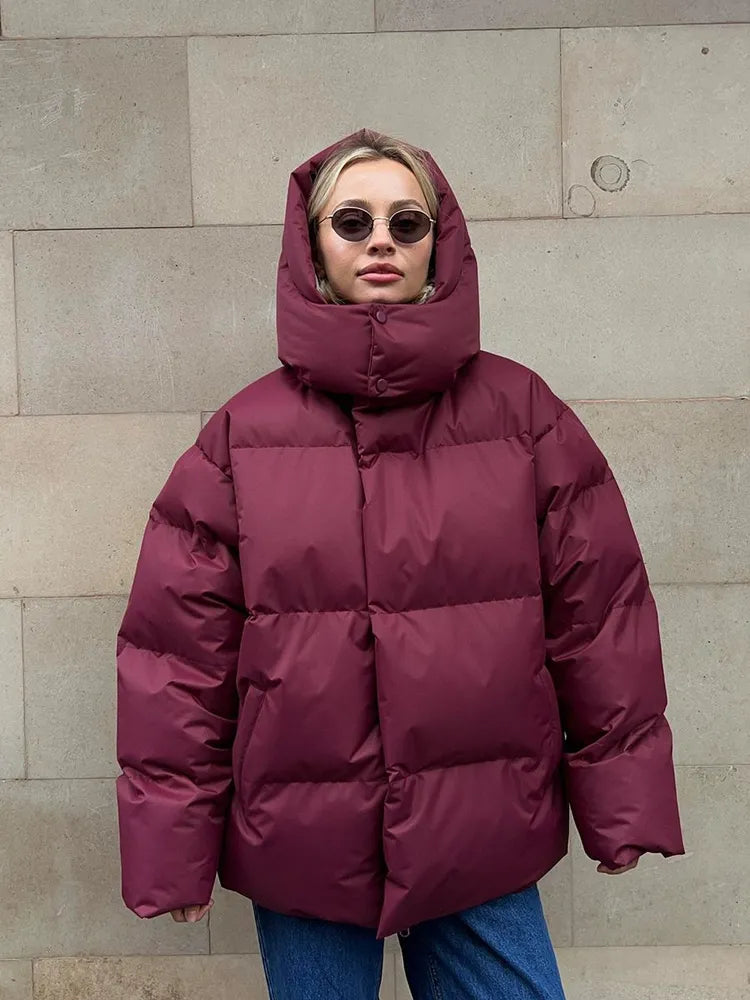 Comfortable Women’s Winter Coat - Aurora Luxe-Grey-S-State of Style