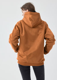 Comfortable Women's Winter Fleece Jacket - Gemma-Black-S-State of Style