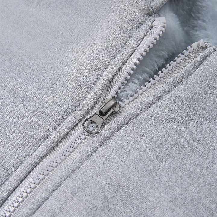 Comfortable Women's Winter Fleece Jacket - Gemma-Black-S-State of Style