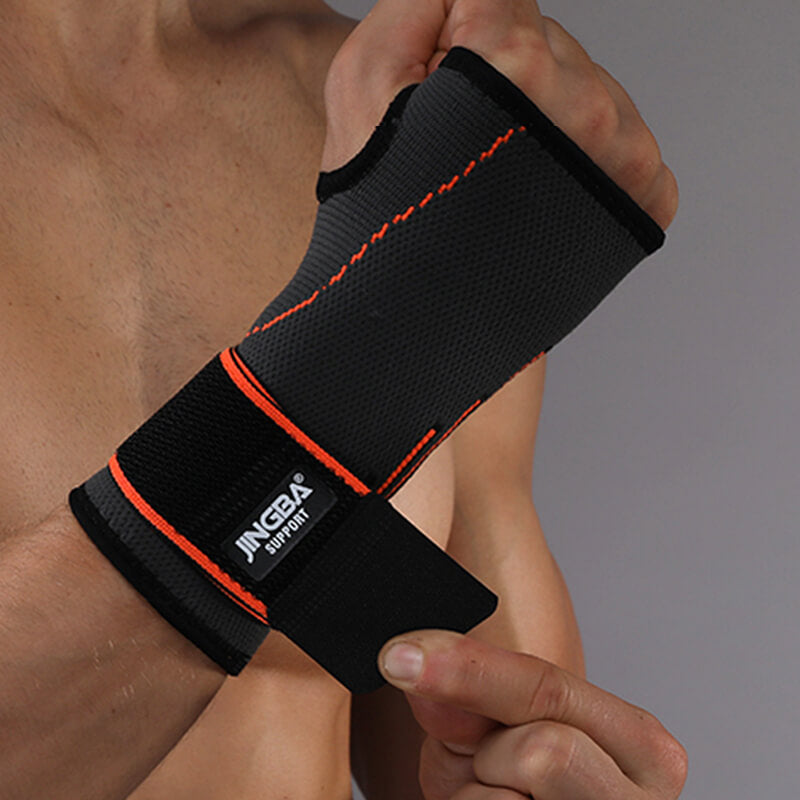 Comfortable Wrist Brace – FlexGuard-S-M-Red-Long-State of Style