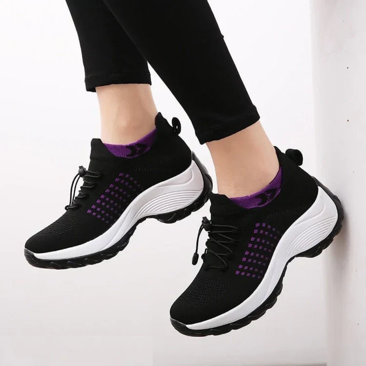 ComfortEase Therapeutic Shoes | All-Day Comfort and Support-Black Purple-3.0-State of Style