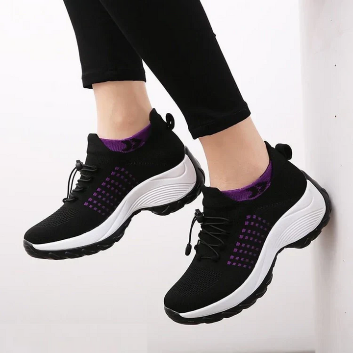ComfortEase Therapeutic Shoes | All-Day Comfort and Support-Black Purple-3.0-State of Style