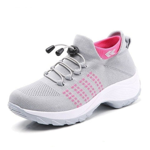 ComfortEase Therapeutic Shoes | All-Day Comfort and Support-Grey Pink-3.0-State of Style