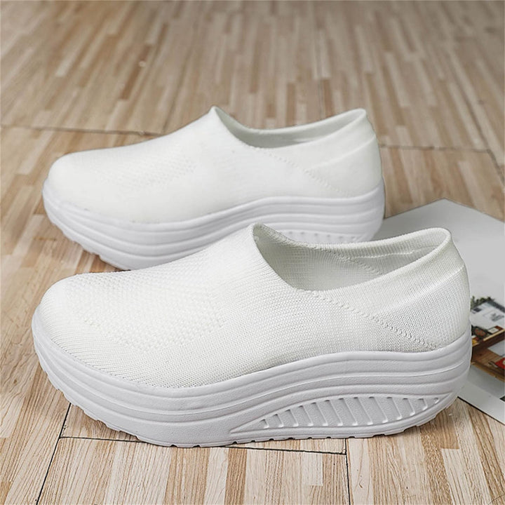 ComfortStride Slides | Women's Flip Flop Sneakers with Orthopedic Footbed-Grey-3.0-State of Style