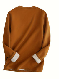 Comfy Fleece Sweatshirt - Liona-Roze-S-State of Style