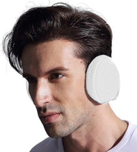 Comfy Foldable Fleece Ear Covers - SnugMuffs-White-State of Style