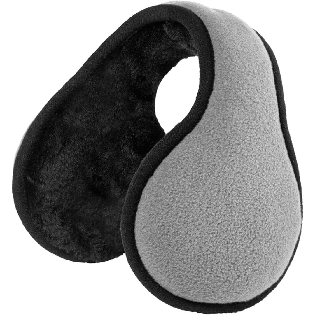 Comfy Foldable Fleece Ear Covers - SnugMuffs-White-State of Style