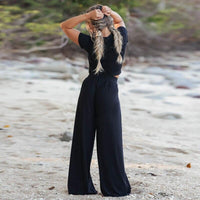 Comfy Two-Piece Homewear Set | Women's Loungewear-Blue-S-State of Style